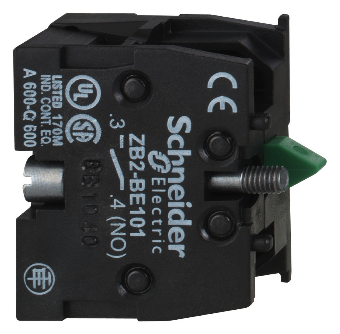 Hilfsschalterblock 1S Frontbef 3A/AC Schraub