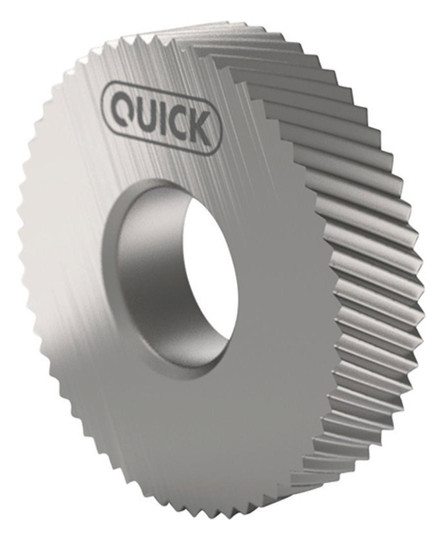 QUICK-Rändelrad aus PM, Form BR 30° -...