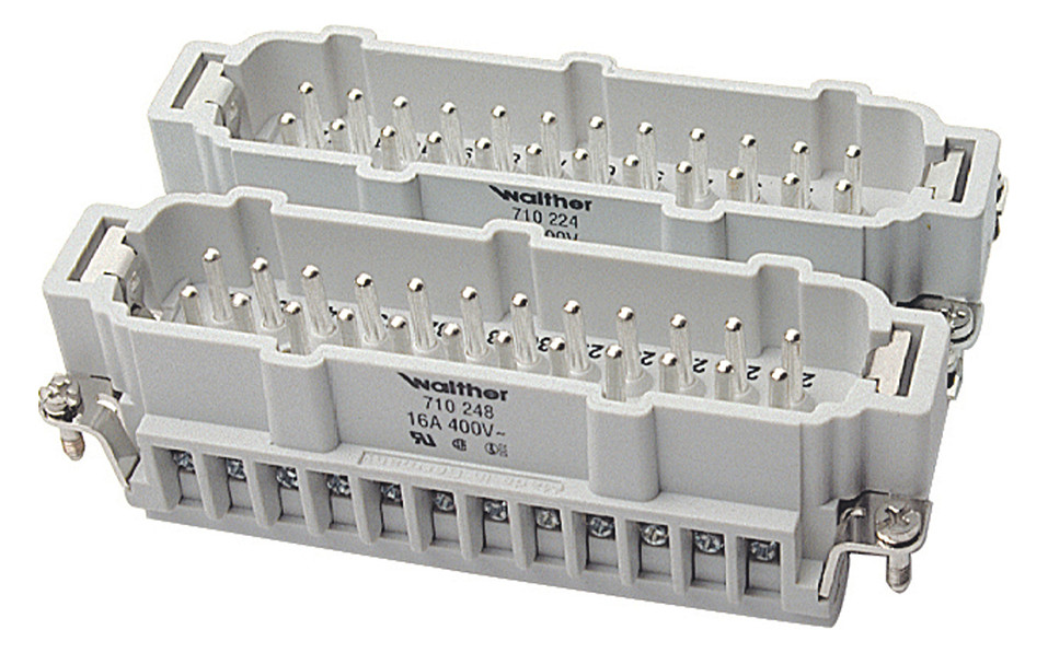 Kontakteinsatz Stift 48p Schraub 16A 500V 0,5-2,5qmm