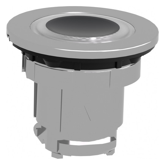 Drucktaster Front 1f sw bel.b Ø30,5mm rnd Geeignet für Beleuchtung IP66