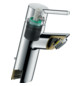 hansgrohe Waschtisch-Einhebelmischer 80 Talis S mit Zugstangen-Ablaufgarnitur, chrom
