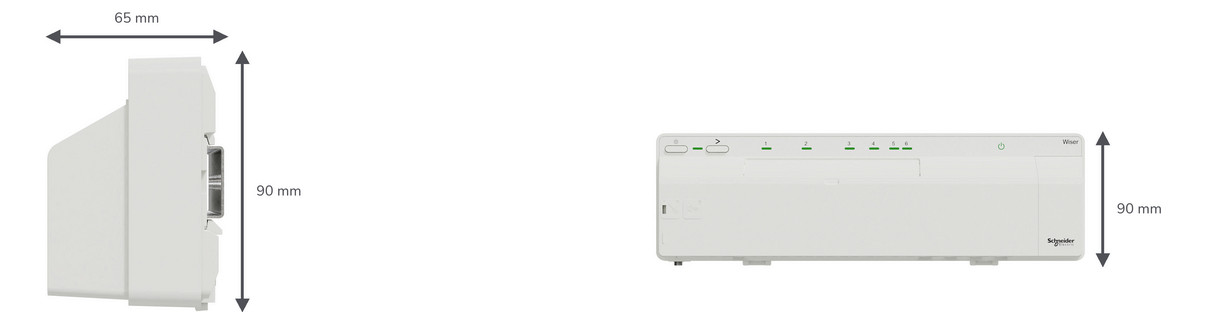 Busankoppler Funkb Wiser REG 16p Klemmbef