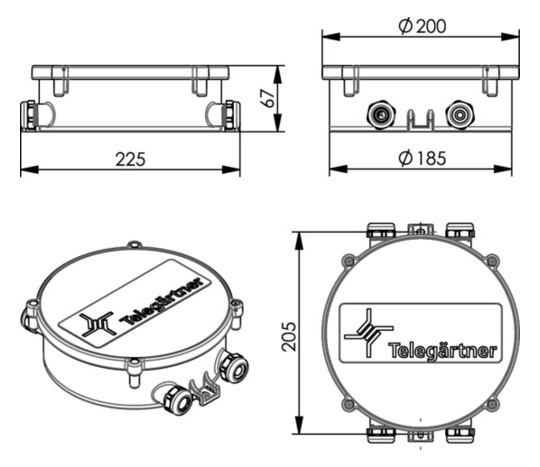 TEGA TOC ODB68 f.24Spleiße     100022300 