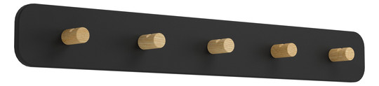 EGLO LED-Wandleuchte Schwarz/Holz  99596 