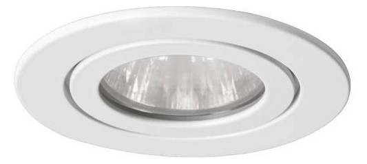 Einbaustrahler 13W Konv GX5,3 ws mt IP54 Edst Steck Ø/EB68mm