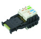 Modular-Stecker Cat6A RJ45 27-22AWG Schirm Litze massiv