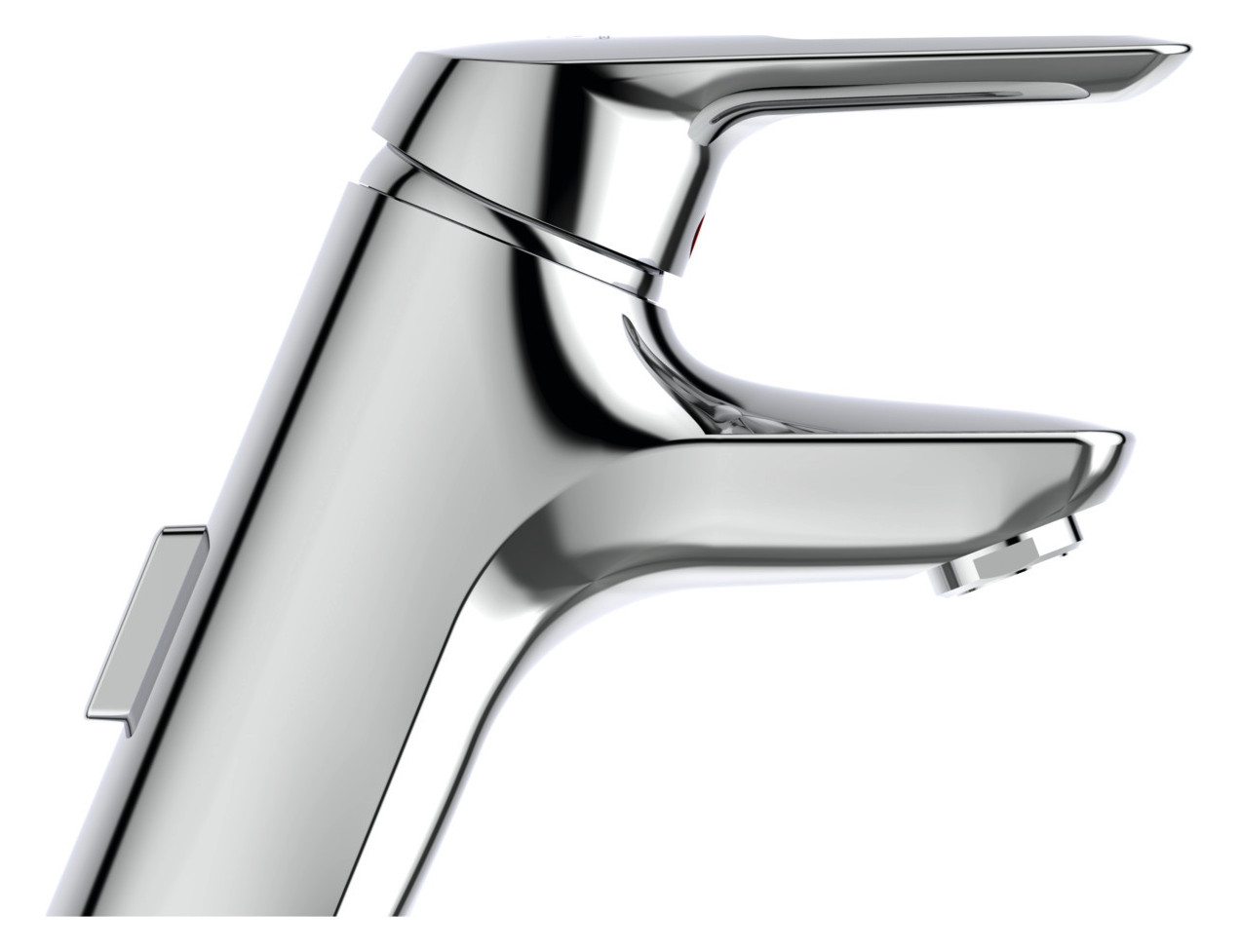 Ideal-Standard Waschtisch-Einhebelmischer CeraMix Blue PICCOLO mit Ablaufgarnitur, chrom