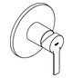 GROHE Fertigmontageset Lineare UP-Brause-Einhebelmischer, chrom