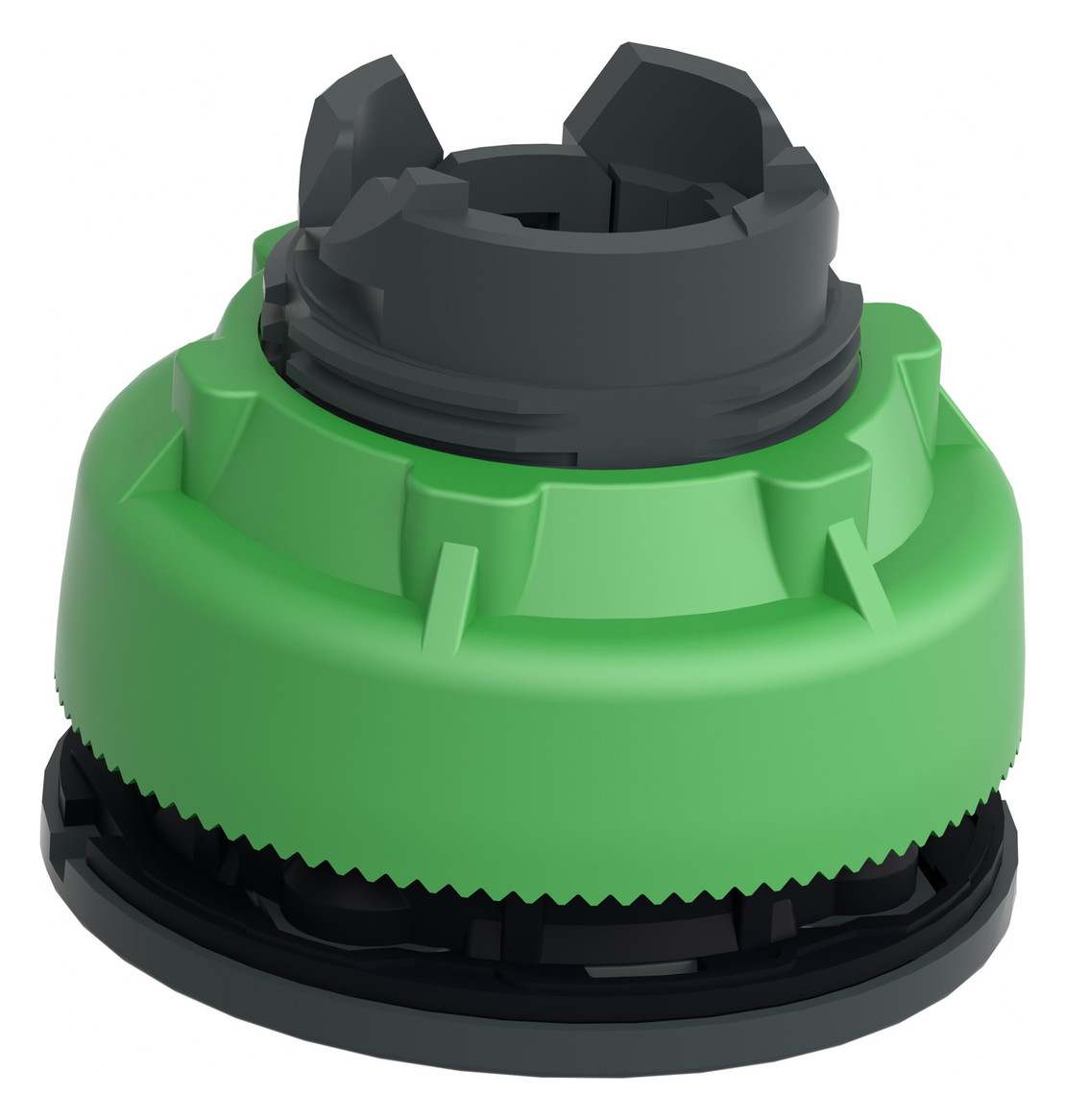 Drucktaster Front 1f ge bel.b Ø30mm rnd Geeignet für Beleuchtung 37x37mm IP66