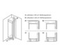 Kühlschrank EB E 104/15l N880mm integr ws Dekor mit Zubehör möglich fest 144kwh