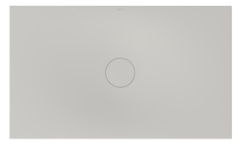 Bette Duschfliese Antirutsch Pro BetteAir 1500 x 900 mm, silver, Rechteck, glasierter Titan-Stahl, mit Minimum-Täger