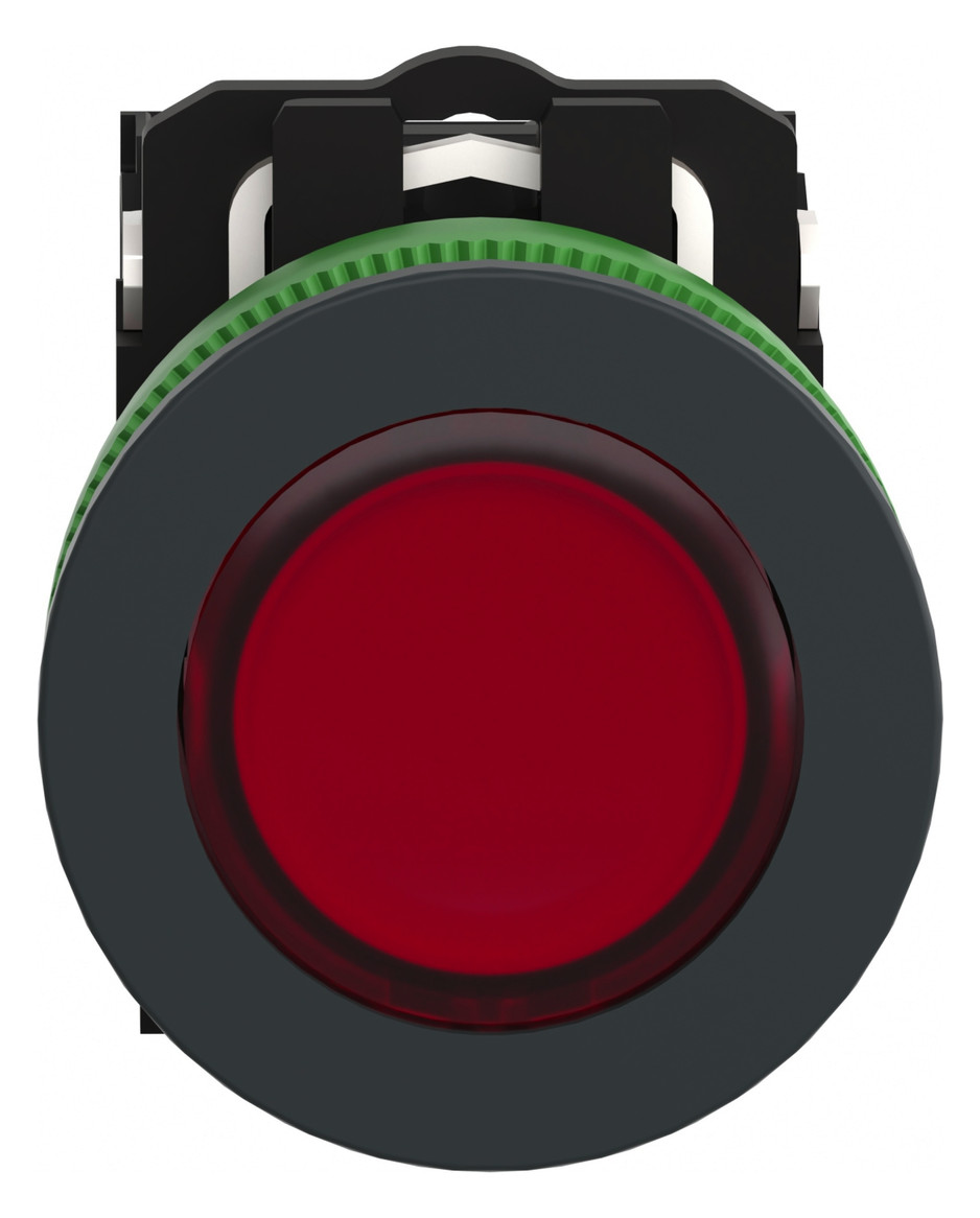 Drucktaster 1f rt Harmony XB5 rnd Ø30mm 1S 1Ö IP66 fl Geeignet für Beleuchtung