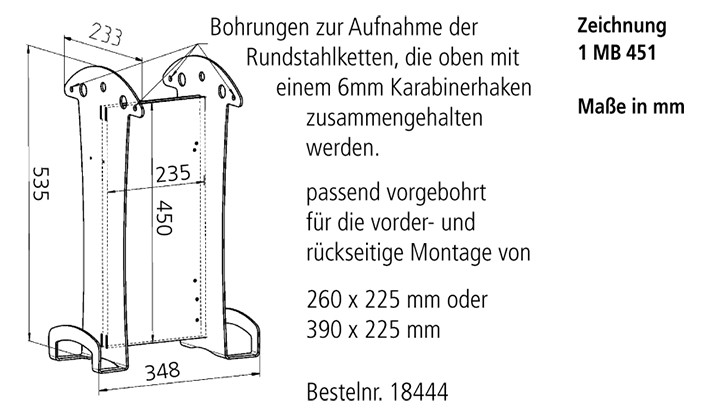 CEE-Aufhängung AMAXX