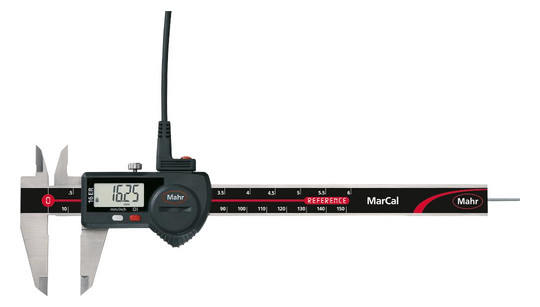 Mahr-Digital-Messschieber, rundes Tiefenmaß,...