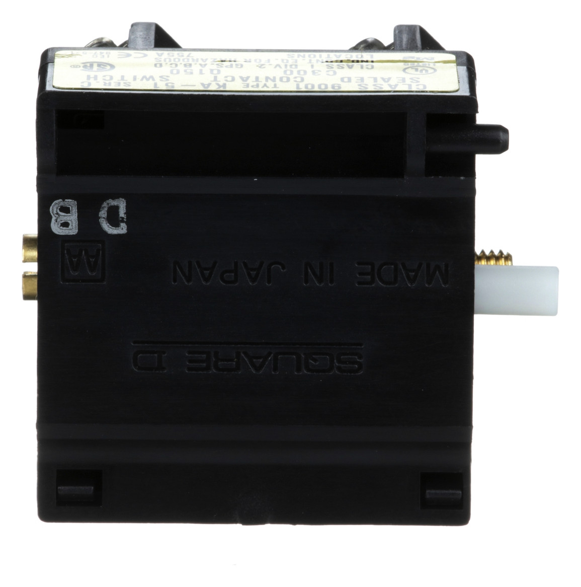 Hilfsschalterblock 1S 1W 3A/AC Schraub