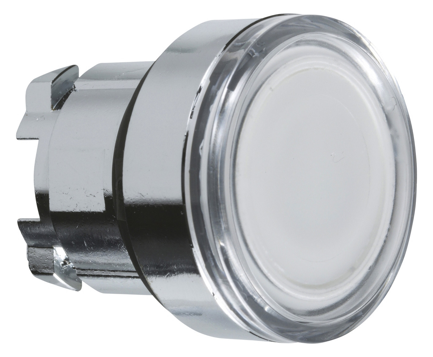 Drucktaster Front 1f ws bel.b Ø22,5mm rnd Geeignet für Beleuchtung IP66