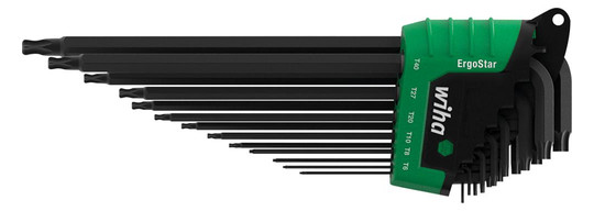 Wiha-Torx-Kugelkopf- Winkelschraubendreher-Satz 336BHZ13...