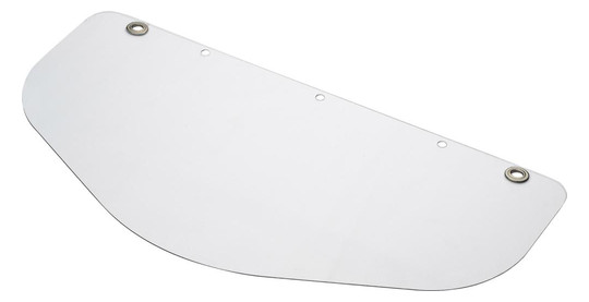 VOSS-Gesichtsschutzschild, glasklar - 500x250 mm