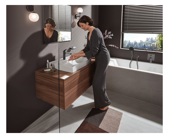 hansgrohe Brauseschlauch Isiflex 1600mm, brushed black
