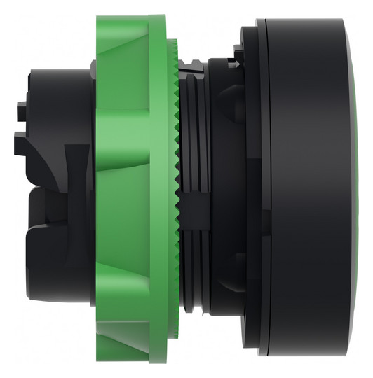 Drucktaster Front 1f gn Ø22,5mm rnd IP66 Tastend