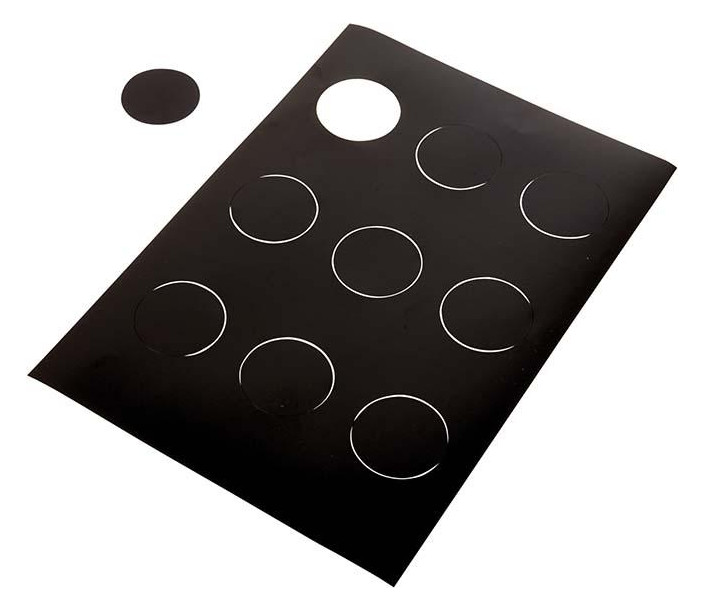 Bild Messpunkte 32mm Folien- aufkleber 10 Bög en - JUMTEC-0