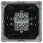 Wippe Serien Schalter System Design mokka metallic