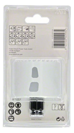 Lochsäge Ø60mm T44mm Steckachse Holz Geeignet für Holz