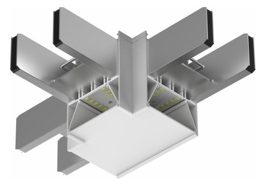 MLIG T-Verbinder, weiß, opale    89-1091 
