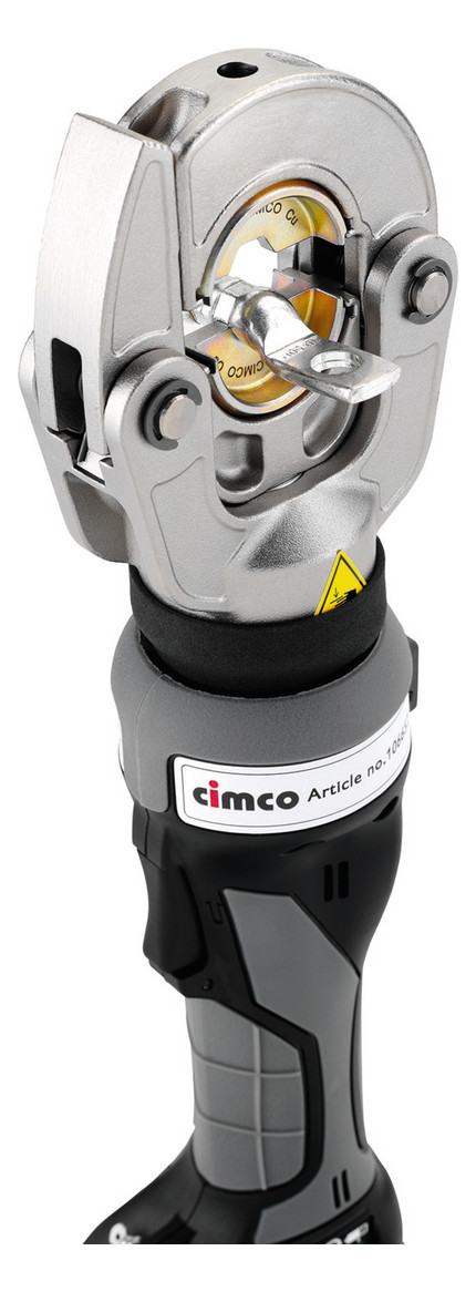 Presszange akku-hydr 395m versch.Eins 6-300qmm Mit automatischem Rücklauf Presszange akku-hydr 395m versch.Eins 6-300qmm Mit automatischem Rücklauf