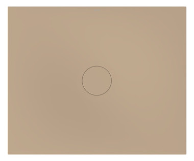 Bette Duschfliese Antirutsch Pro BetteAir 1200 x 1000 mm, greige, Rechteck, glasierter Titan-Stahl, mit Minimum-Täger