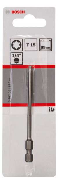 Bit TX15 L=89mm 6,4mm(1/4) 1/4Zoll