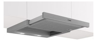 Dunstabzugshaube Flschirm 600mm si B LED 67dB 389cbm/h Ø120-150mm 3st Abl/Uml