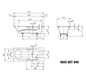 Kaldewei Badewanne VAIO SET STAR-945 170x70cm, Perl-Effekt, SÜL, Vollantislip, manhattan