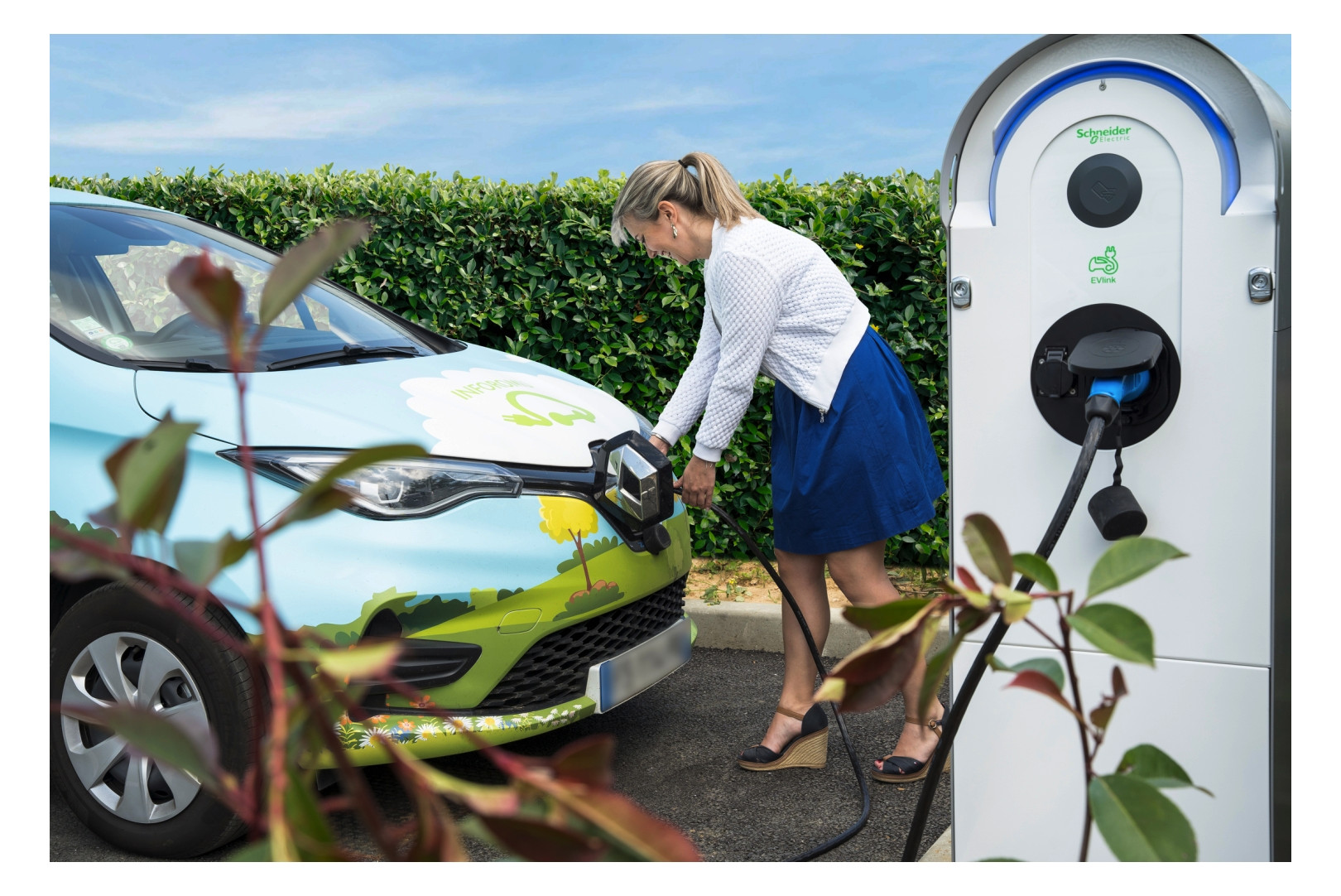 Bodenmontageset EVlink