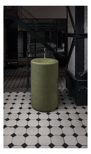 Einbau-Waschtisch BetteLux Oval A220 50x50cm, TX, beige