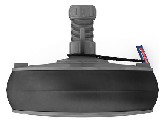 Crassus Schnellverschlussstopfen CSV 125, 118-142 mm, Länge 100 mm, EPDM/PVC