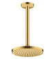 hansgrohe Deckenanschluss Axor 300mm, rund, brushed gold optic
