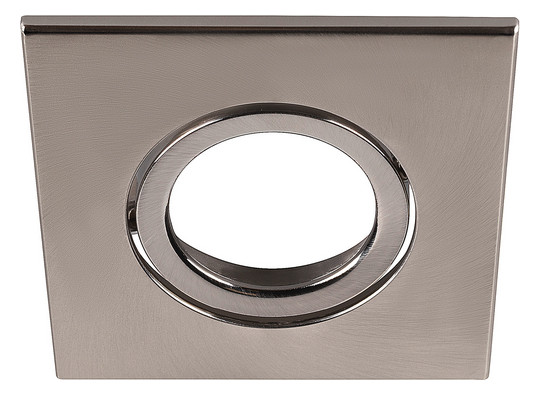 SLV Abdeckring Farbe Alu eckig   1007186 