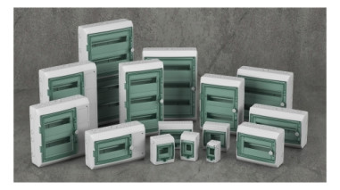 Kleinverteiler AP Acti9 1x12TE Kst IP65 267x200x112mm REG