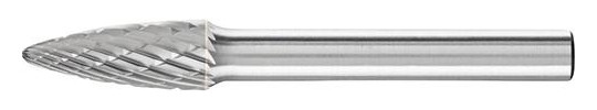 PFERD-HM-Frässtift Rundbogen RBF - 8x20mm, Z3P,...