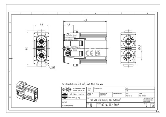 HART HAN 2 MOD STI-S 40 A (1 09140022602 