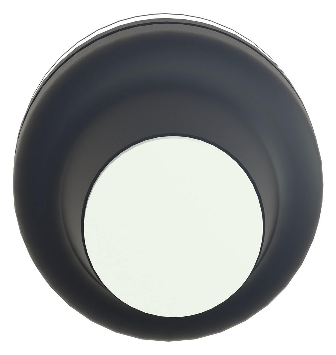 Drucktaster Front 1f ws Ø22,5mm rnd IP65 Tastend