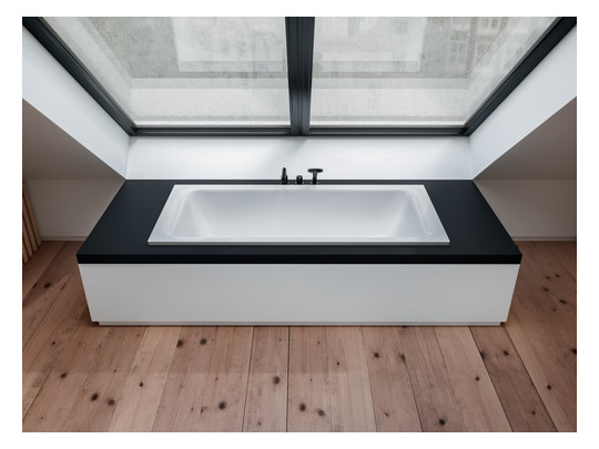 Badewanne BetteSelect Duo-3473 180x80x42cm, Mittelablauf, manhattan