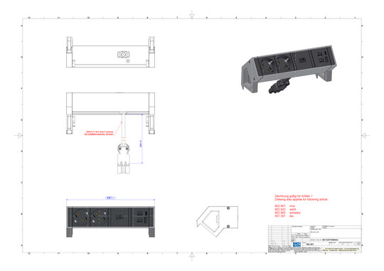 Bachmann DESK2 2xCEE7/3 1xUSB    902.932 