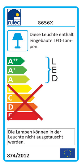 LED-Lichtband 4,8W/m VARDAflexAussen ws 3000K LED nicht austauschbar 60Stk/m DC