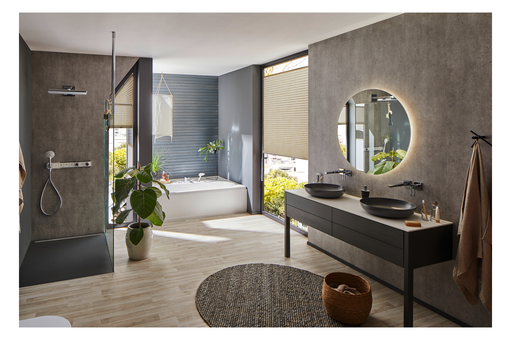 Kaldewei Badewanne CENTRO DUO 133 180x80cm, Griffloch, Vollantislip, schwarz Kaldewei Badewanne CENTRO DUO 133 180x80cm, Griffloch, Vollantislip, schwarz