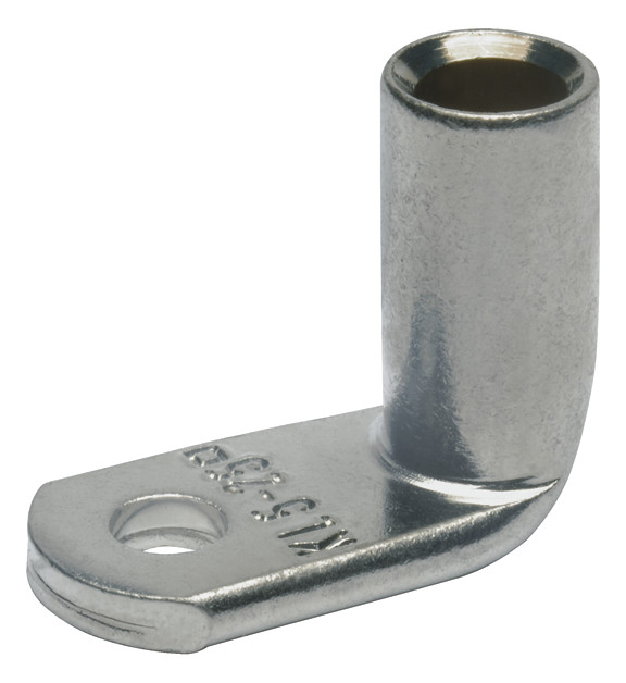 Rohrkabelschuh 95qmm M10 90° Kl.2 Ring Cu verzinnt