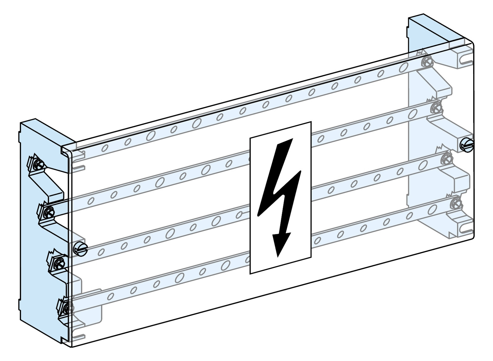Hauptleitungsklemme 1Eing berührsich Schraube 4pol
