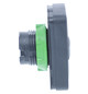 Drucktaster Front 2f sw/ws Ø22,5mm IP66 rechteck Tastend