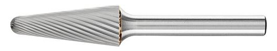 PFERD-HM-Frässtift Rundkegel KEL - 12x30mm, Z3,...